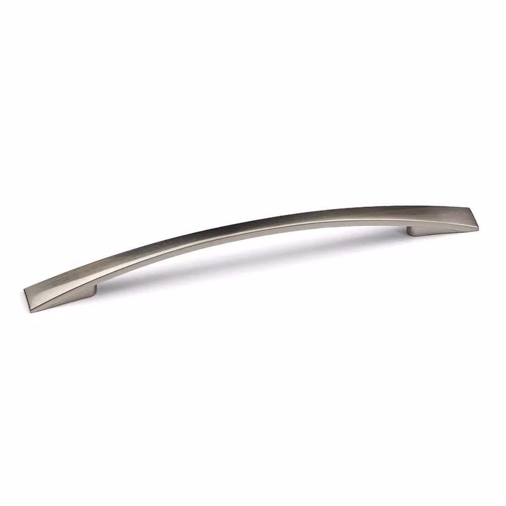 Nordara 10 Pack Brushed Silver Nickel Bar Kitchen Cupboard Handles, 160mm – 2