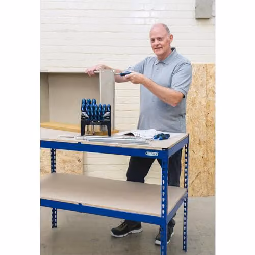Draper Steel Workbench in Blue – 2