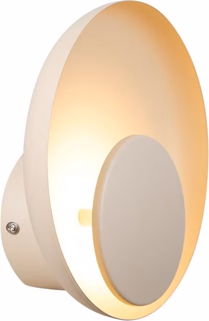 Nordlux Marsi LED Wall Light in Beige Metal with Warm White 3000k Light