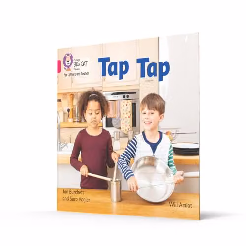Collins Big Cat Phonics Tap Tap Band 01A Pink A Paperback Book – 2