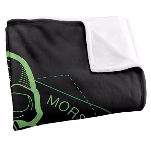 Logovision Harry Potter Morsmordre Dark Mark Icon Super Soft Fleece Throw Blanket, W: 152 cm, D: 127 cm – 2
