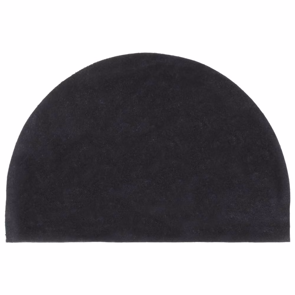 Berkfield Home Semicircular Tufted Coir Door Mat, Dark Grey, W: 60 cm, D: 40 cm – 2