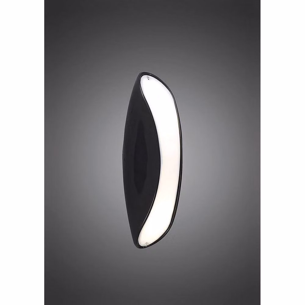 Netlighting Pasion 2 Light Wall Lamp in Gloss Black and Chrome with E27 Sockets – 4