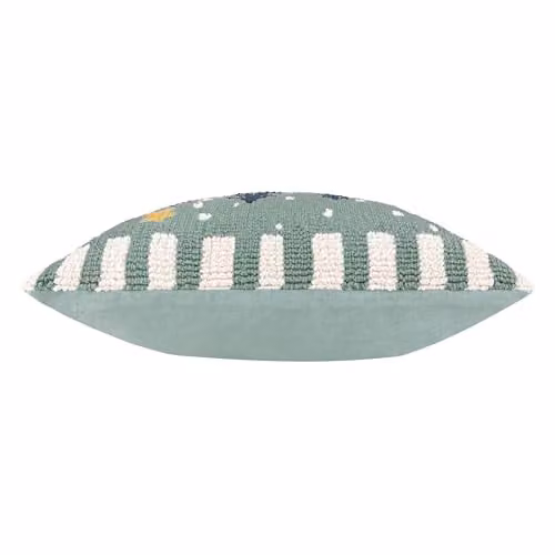 Riva Home Blue Polar Bear Square Polyester Filled Cushion W/D/H: 45 x 45 x 45 cm – 2