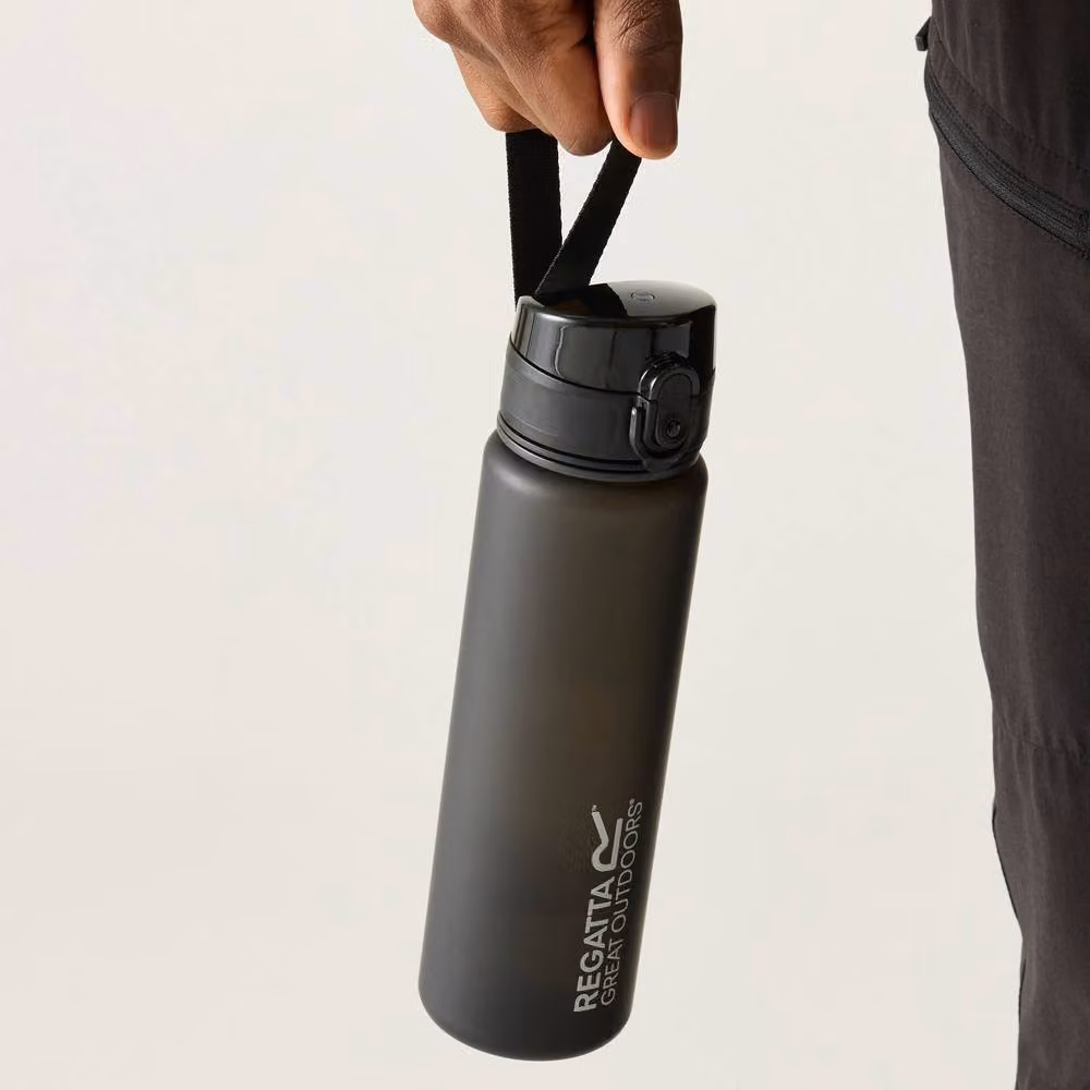 Regatta Tritan Flip Bottle, Black, 0.6 l – 2