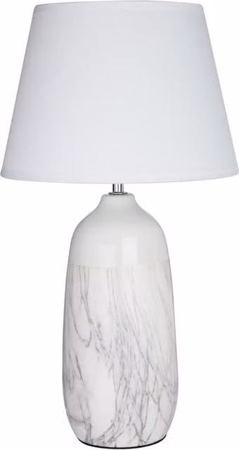 Orsina Elegant Ceramic Table Lamp in White