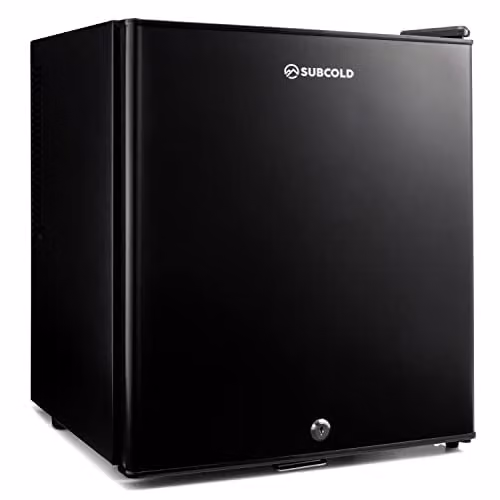 Subcold Aire30 LED Mini Fridge, 30L Black Lockable Table Top Model with Interior LED Light – 1