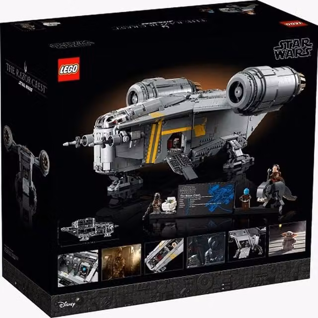 Lego Star Wars The Razor Crest 75331 Building Set in Grey