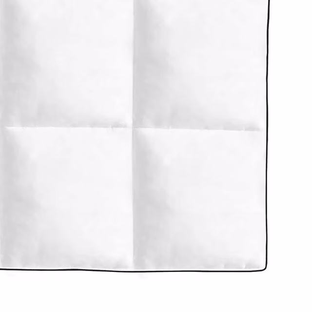 Berkfield Home Soft Winter Down and Feather Duvet, 2 Pack, White, W: 155 cm, L: 220 cm