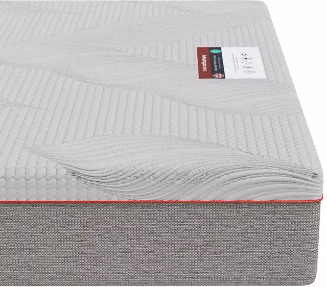 Rest Relax Visco Therapy Fusion Graphite Memory Foam Mattress, White, W/D/H: 180 x 200 x 25 cm – 1