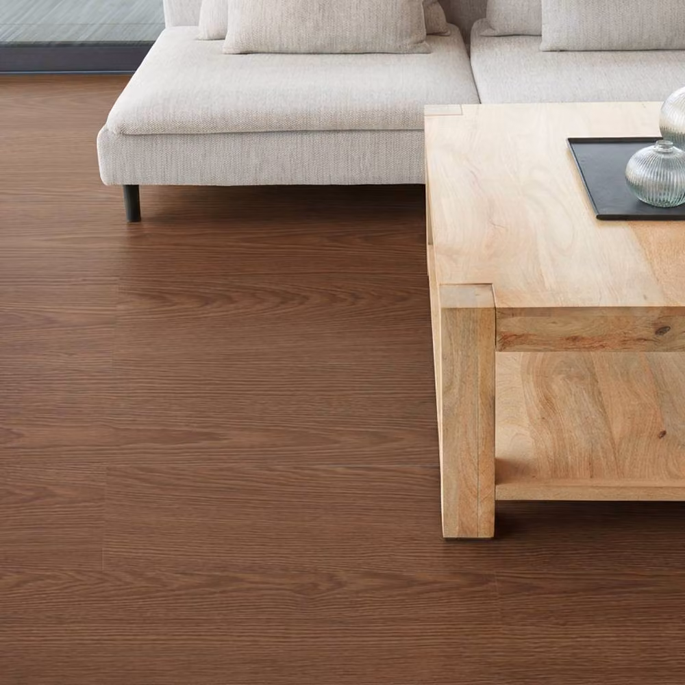 Novecrafto Self Adhesive Wood Look Vinyl Floor Planks, Pack of 10, Dark Brown, W: 91.4 cm, D: 15.2 cm – 8
