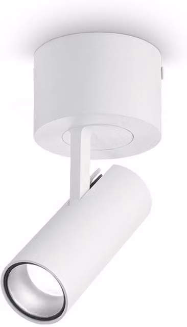 Ideal Lux Play LED Decorative Surface Mounted Downlight, White, 3000K Warm White
