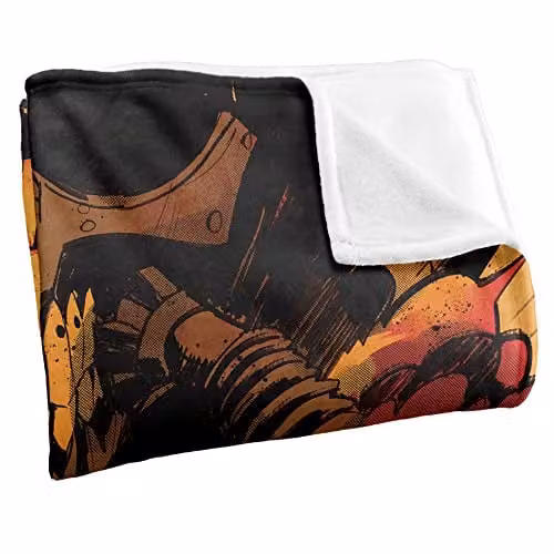 WB 100 Mad Max What A Lovely Day Super Soft White Fleece Throw Blanket, W/D/H: 152 x 127 cm – 3
