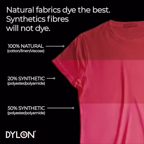 Dylon Fabric Dye Pods for Clothes and Soft Furnishings, Tulip Red, 350g – 4
