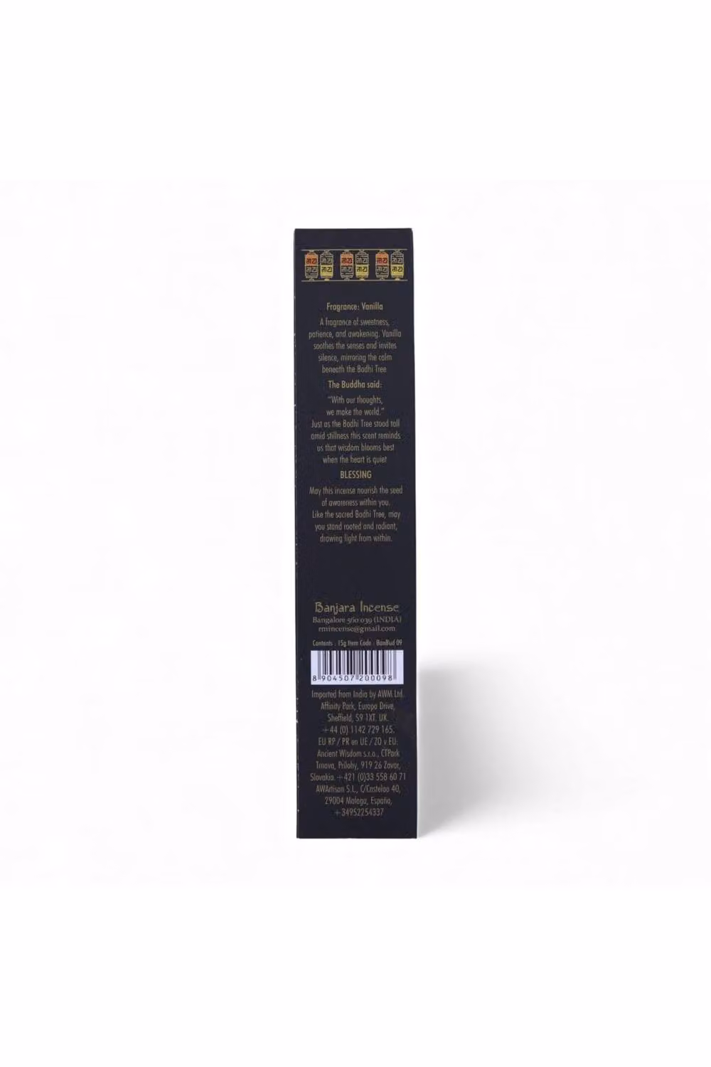 KDMD Banjara Buddha Incense Sticks with Sacred Bodhi Tree Aroma, 12 Sticks, Brown – 2
