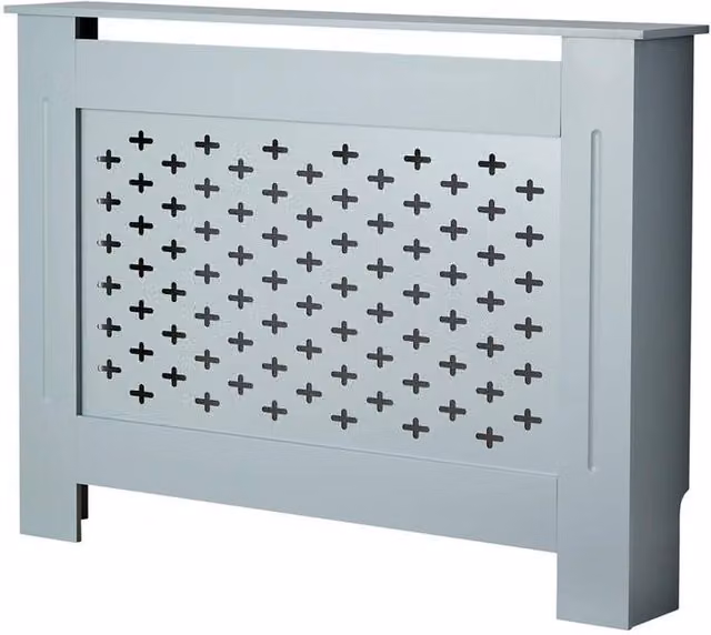 Nordara Modern Grey MDF Wooden Radiator Cover