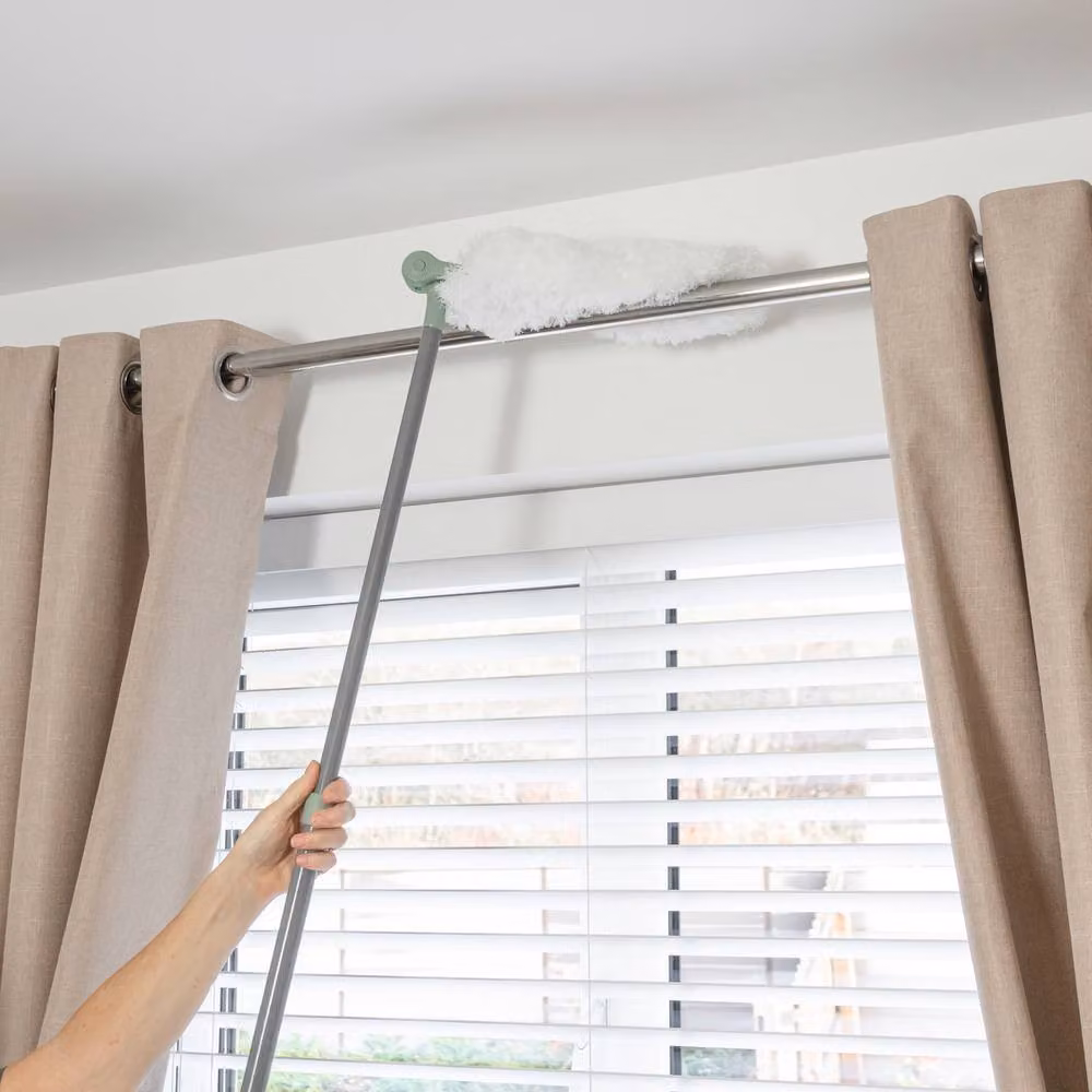 JVL Extendable Microfibre Duster with Telescopic Handle in Grey – 4
