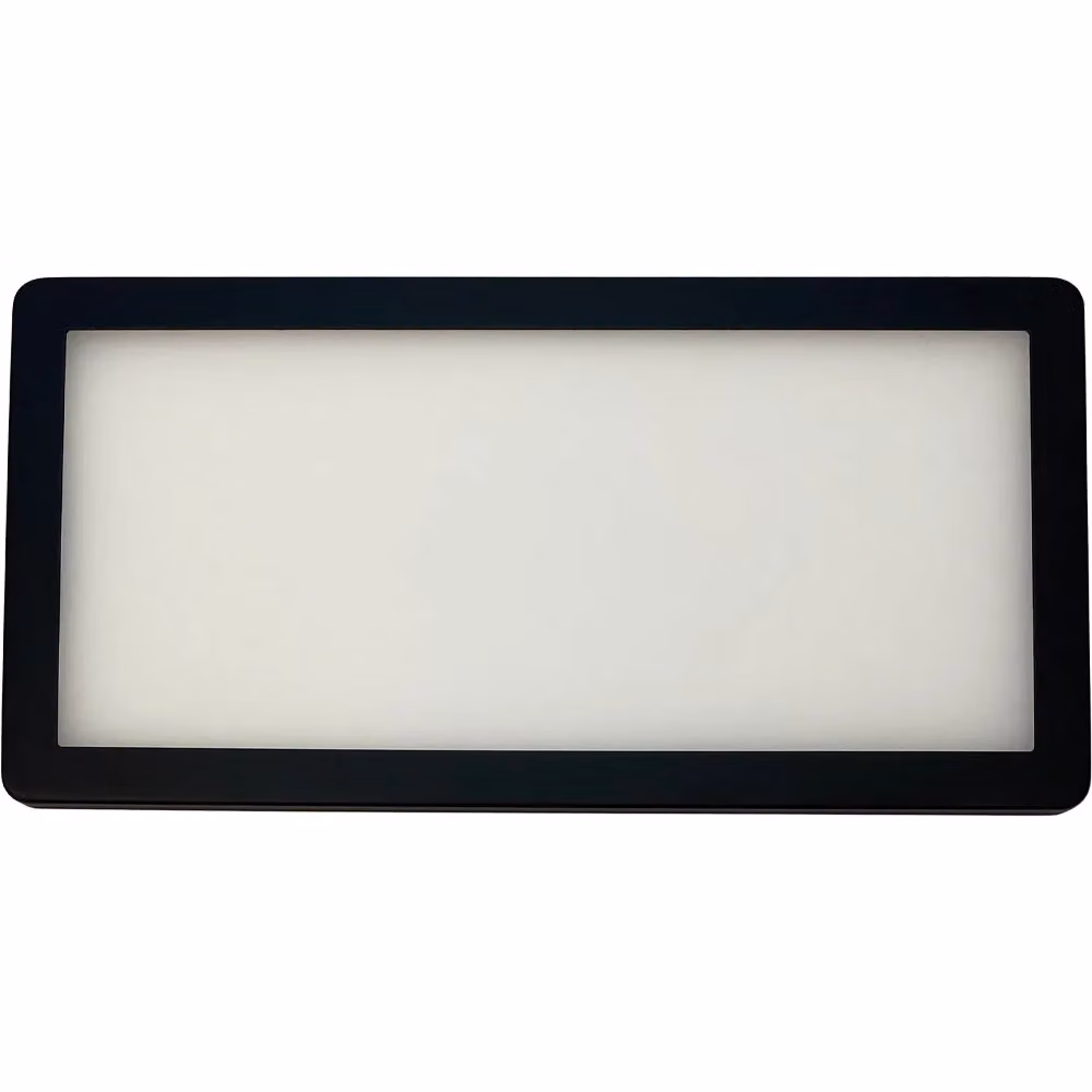 Loops Matt Black Ultra-Slim Rectangular Under Cabinet Kitchen LED Light and Driver Kit with Natural White Diffused Light – 2