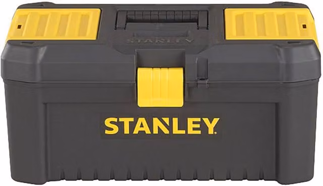 Stanley Essential Plastic Tool Box with Inserts, Black – 1