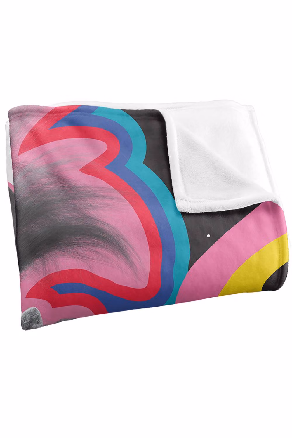 DreamWorks Trolls Sing It Together Super Soft Throw Blanket, Multicolour, W: 152 cm, D: 127 cm – 3