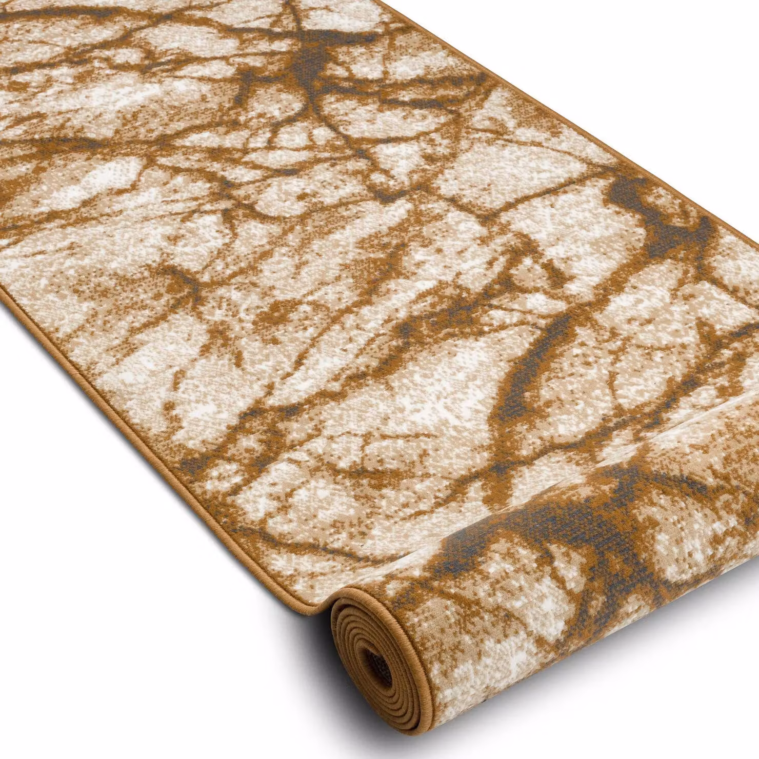 RugsX Bcf Morad Runner in Beige, Stone Look, W/D/H: 60 x 220 cm – 2