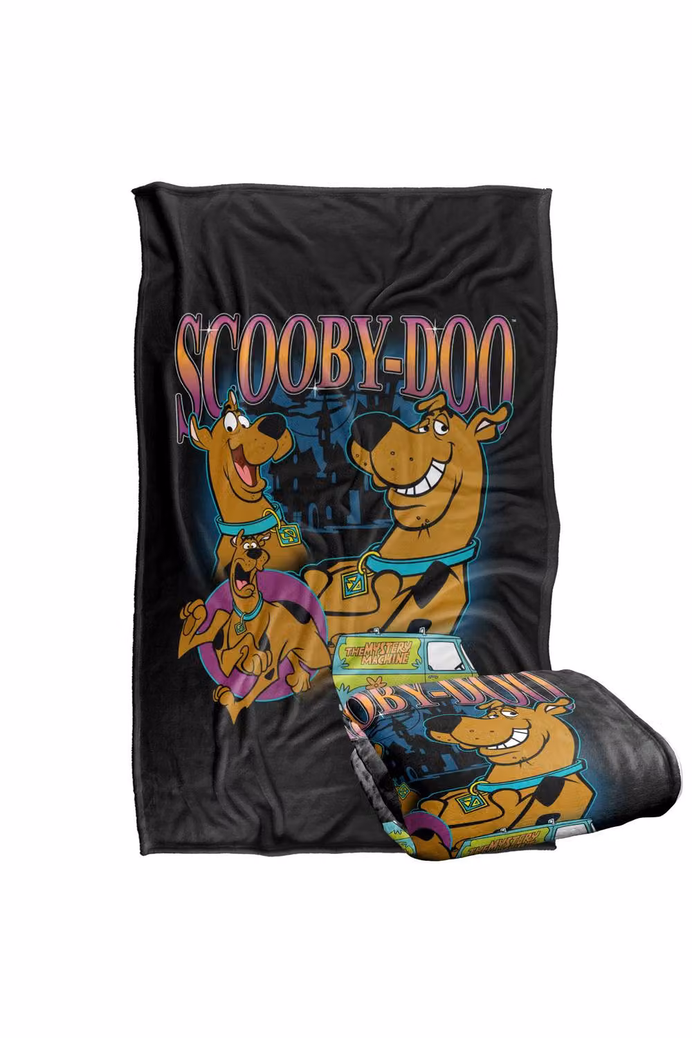 LOGOVISION Scooby Doo Bootleg Silky Touch Super Soft Fleece Throw Blanket, Multicolour, W: 127.0 cm, H: 152.4 cm – 7