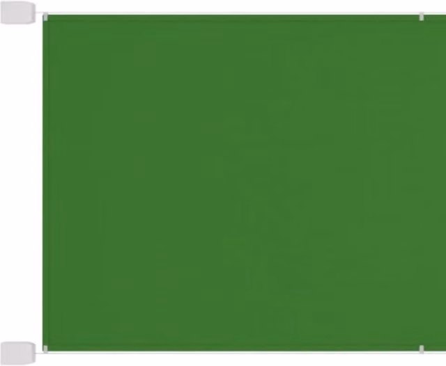 Berkfield Home Vertical Awning in Light Green Oxford Fabric, W: 60 cm, H: 1000 cm – 1