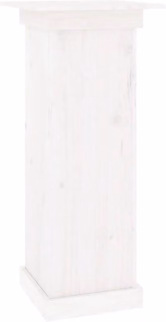 Berkfield Home White Pine Wood Flower Stand, W/D/H: 40 x 40 x 90 cm – 1