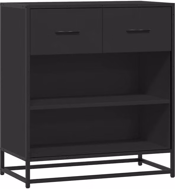 Berkfield Home Industrial Sideboard in Black, W/D/H: 68 x 35 x 76 cm – 1
