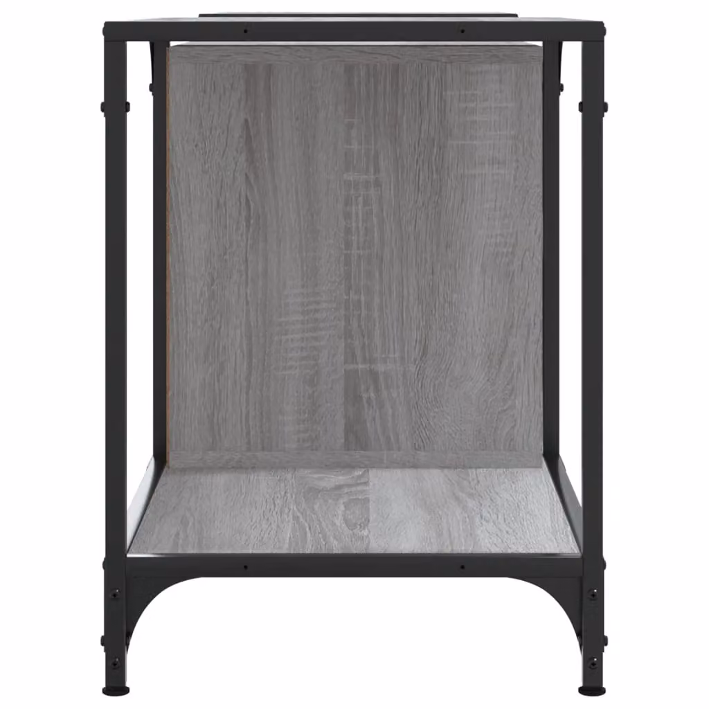 Berkfield Home TV Cabinet in Grey Sonoma, W/D/H: 153 x 37 x 50 cm – 3