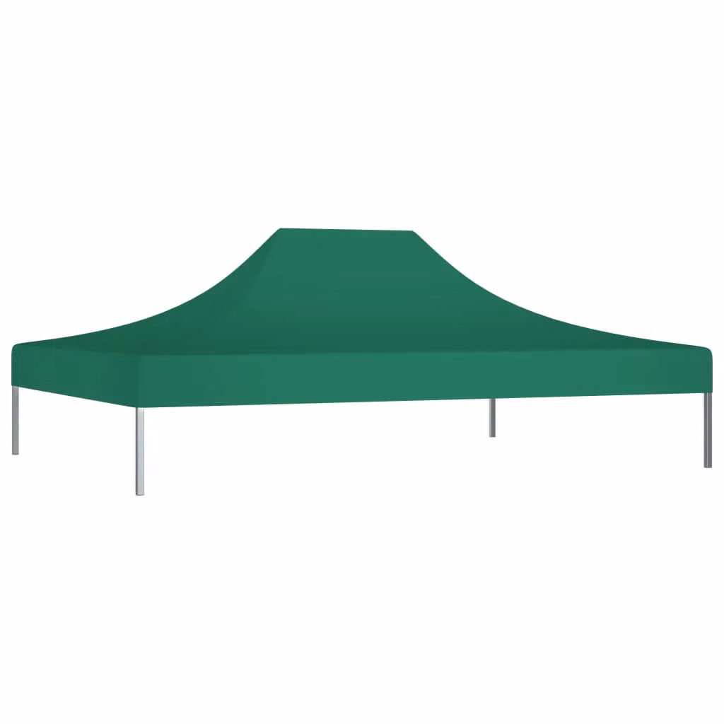 Berkfield Home Party Tent Roof, Green, W: 4 m, D: 3 m – 2