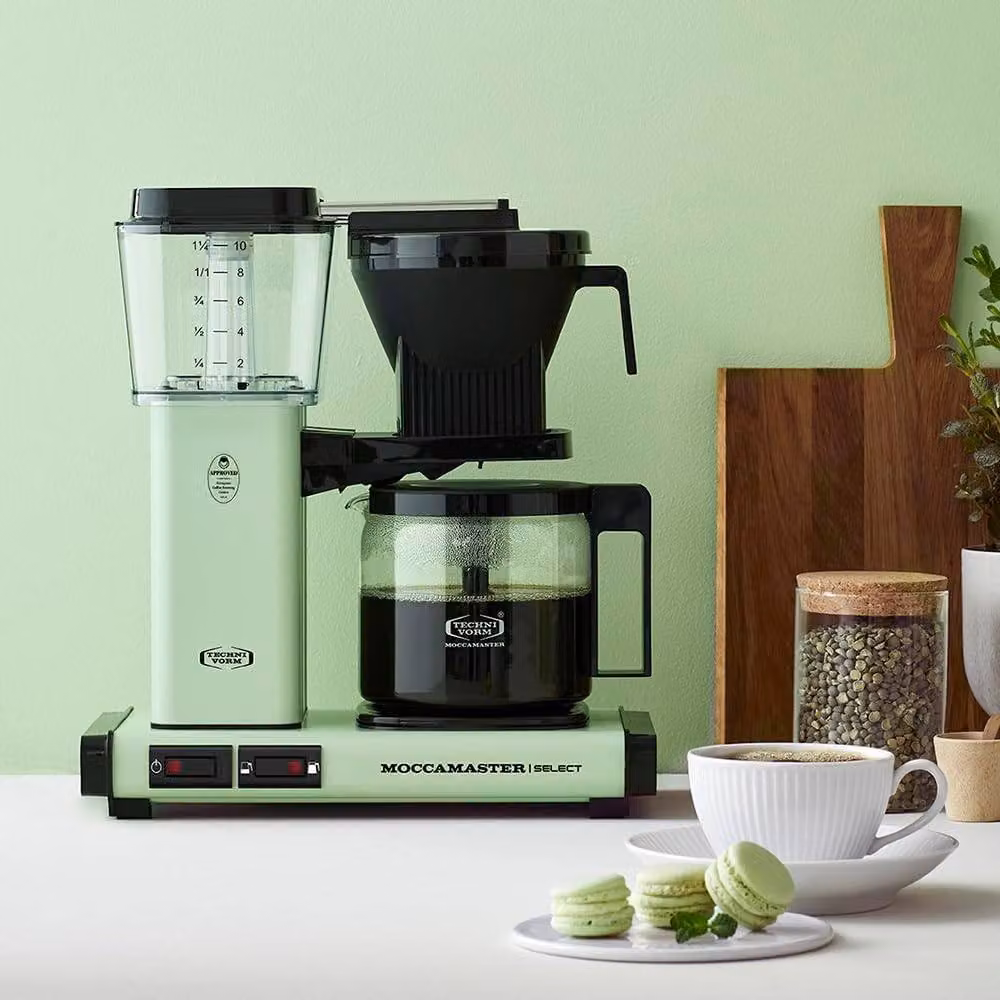 Moccamaster KBG Select Filter Coffee Machine with Glass Jug, 1.25 l, Green – 8