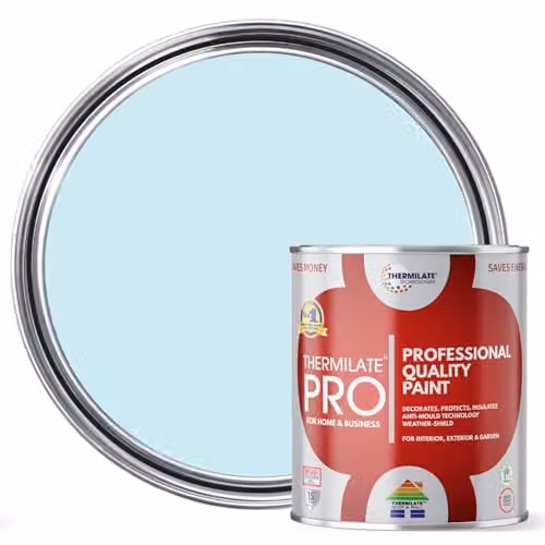 Thermilate Technologies PRO FLEX Multi-Surface All-in-One Paint and Primer, Matt, Blue, 1 l