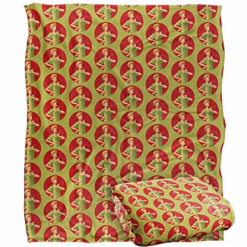 LOGOVISION Scooby Doo White Multicolour Super Soft Fleece Throw Blanket W/D/H: 152 x 127 cm – 1