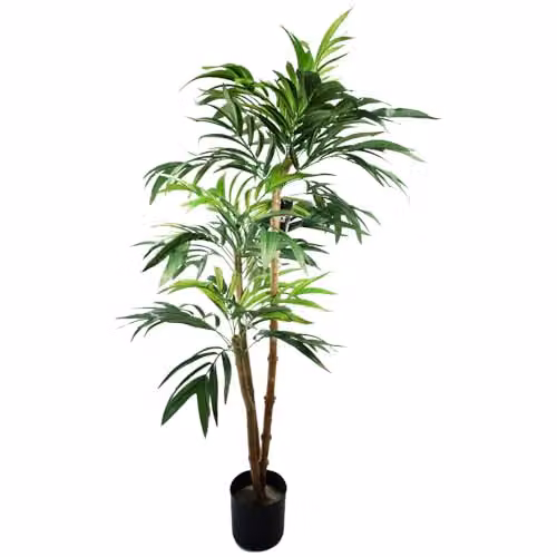 Leaf Design UK 140cm UV Resistant Artificial Mango Tree in Green