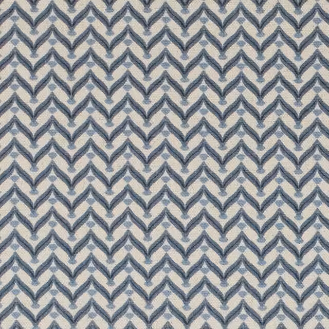 Ashley Wilde Galatzo Indigo Blue Fabric