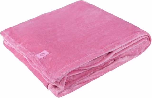 Heat Holders Pink Fluffy Fleece Blanket, W/D/H: 180 x 200 cm