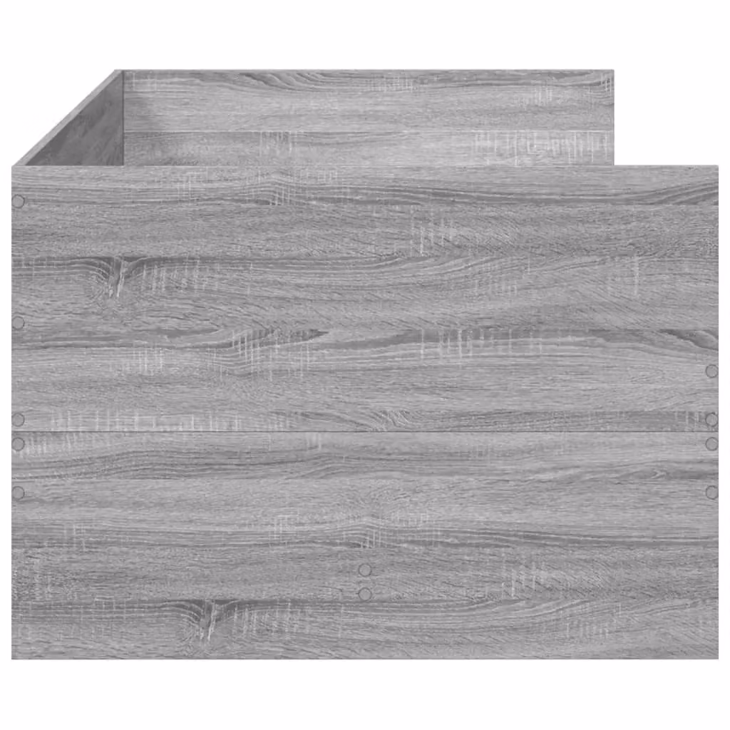Berkfield Home Daybed with Drawers in Grey Sonoma, W/D/H: 90 x 200 cm – 3