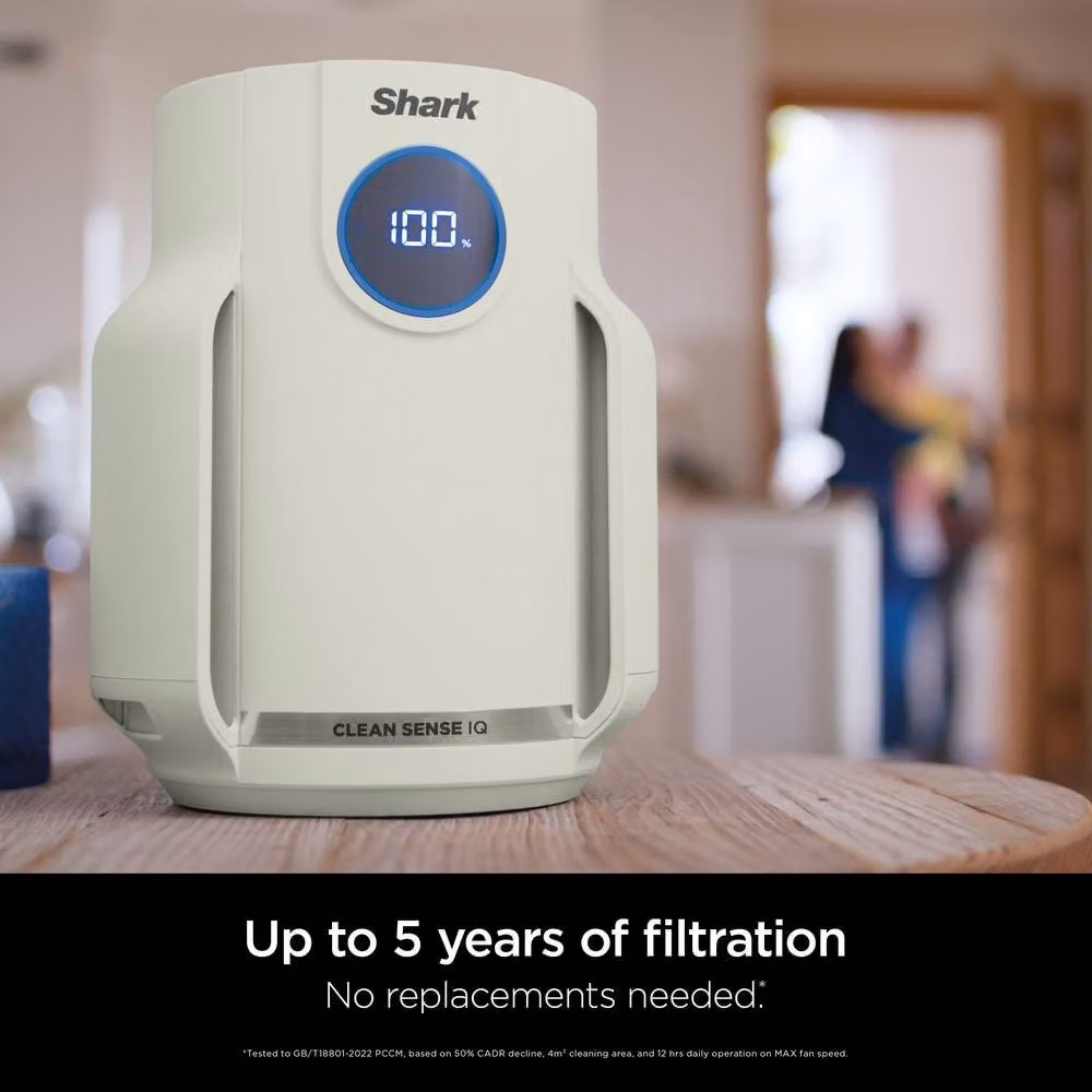 Shark NeverChange5 Compact Pro Air Purifier with HEPA Filter HP072UK, Green – 2