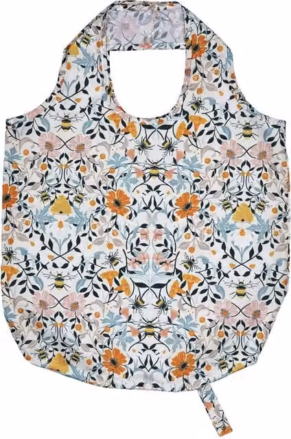 Ulster Weavers Bee Bloom Packable Bag in Multicolour