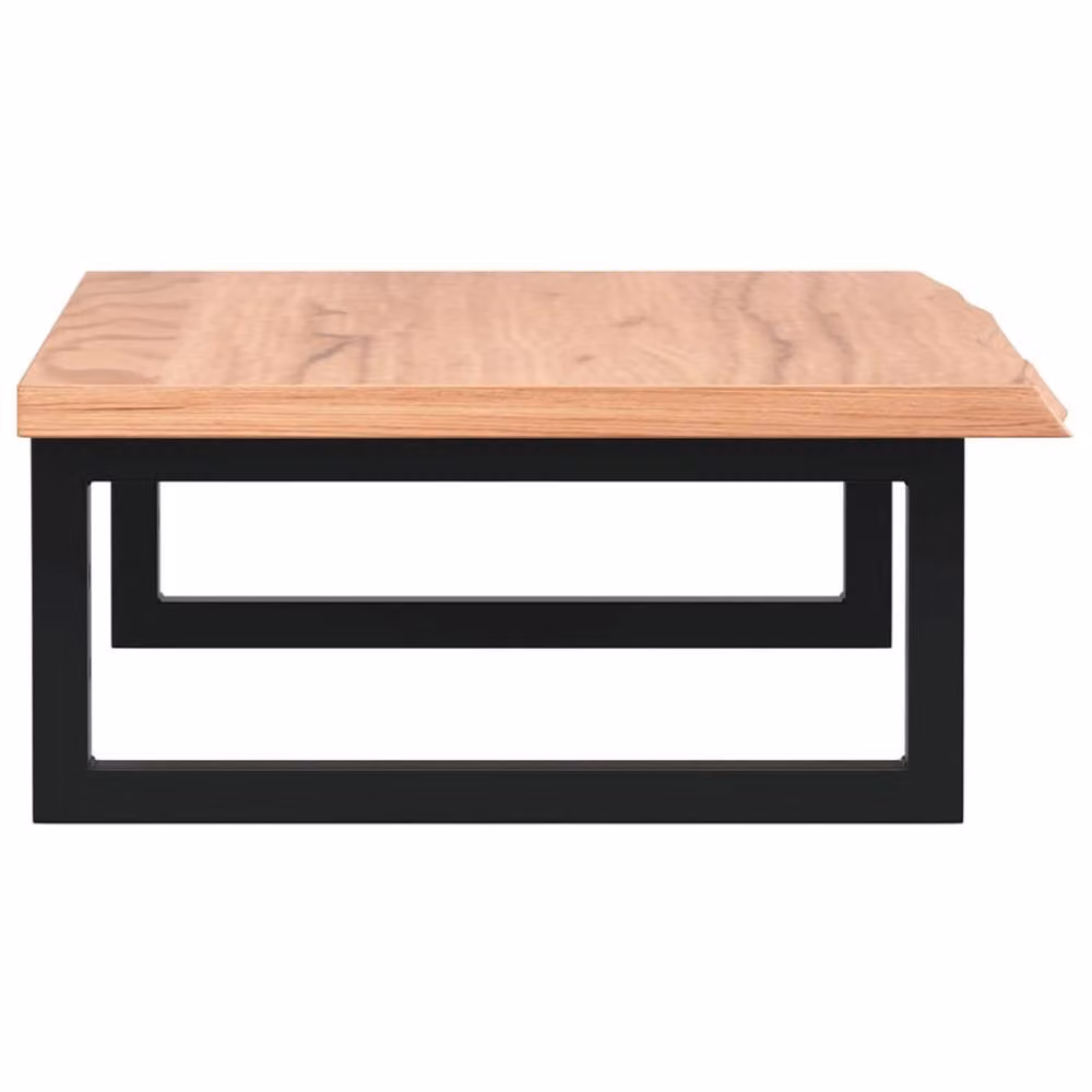 Berkfield Home Wall Mounted Basin Shelf in Brown Oak and Steel – 3