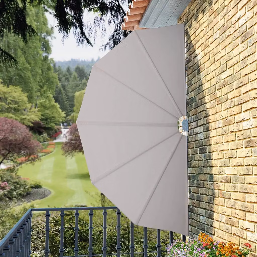 Berkfield Home Collapsible Terrace Side Awning in Beige, 160 cm – 3