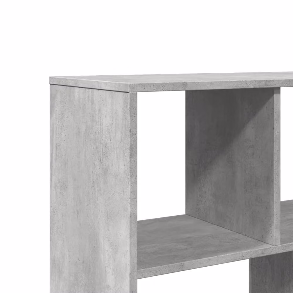 Berkfield Home Room Divider in Concrete Grey, W/D/H: 100 x 33 x 156.5 cm – 4