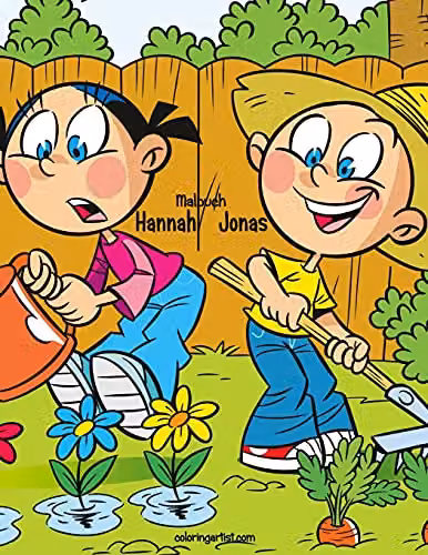 Hannah und Jonas 1: Volume 1 Colouring Book by Createspace, Multicolour