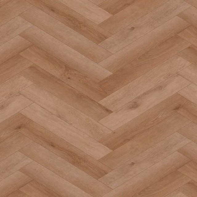 Vinyl Flooring UK Allora LH Light Bronze Wood Effect SPC Click Luxury Vinyl Tile Herringbone 8mm