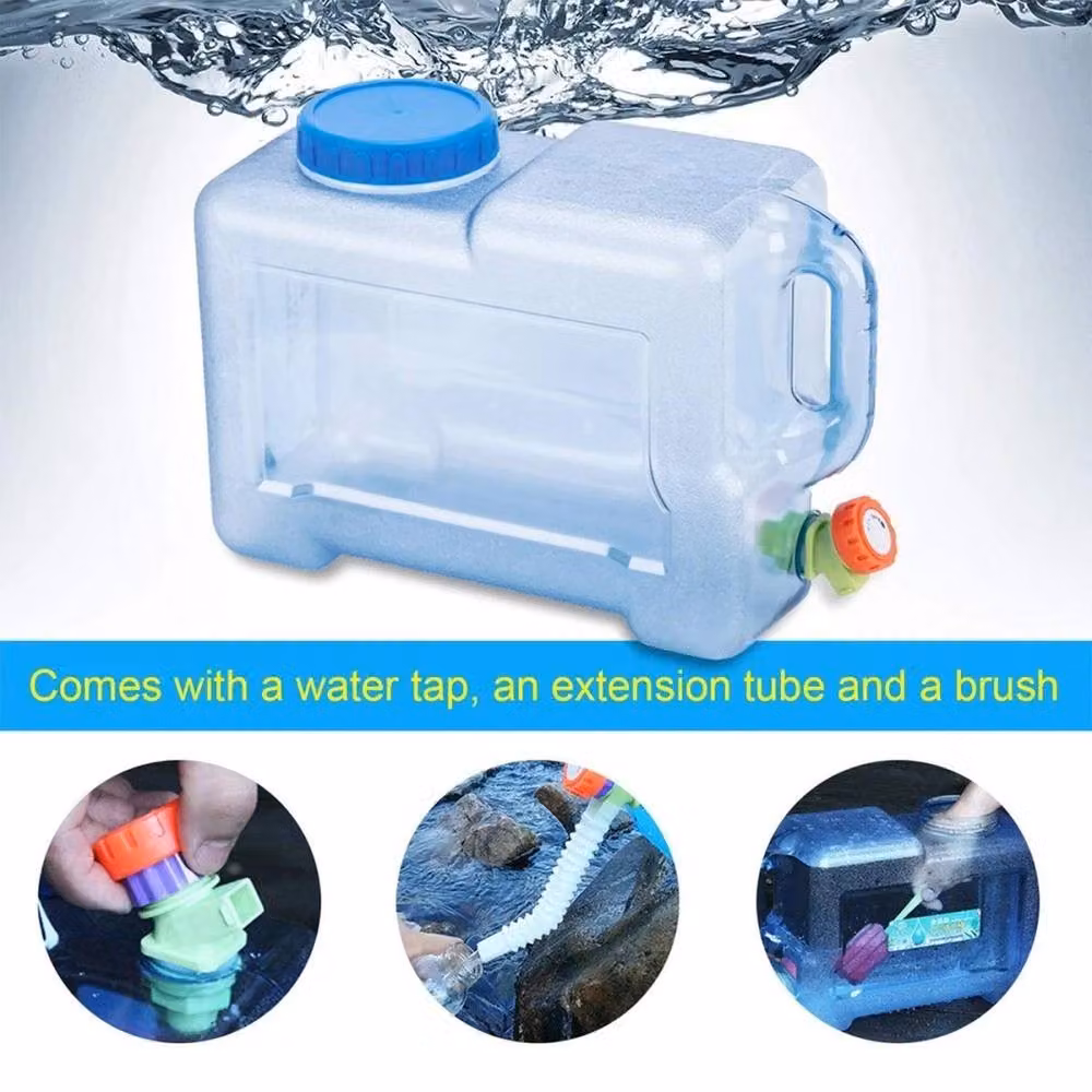 NESTLUNE Blue Leakproof and BPA-Free Plastic Water Canister Carrier, W: 100 cm, D: 15 cm, H: 15 cm – 2