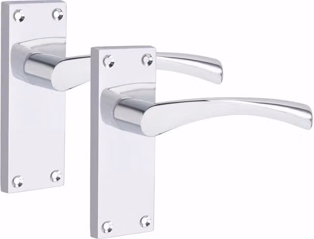 Golden Grace Chrome Door Handles