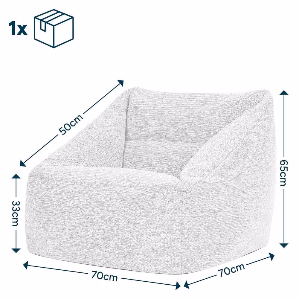ICON Natalia Woven Armchair in Beige – 2