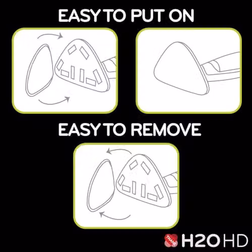 Thane H2O HD Steam Mop 3 Replacement Microfibre Cloths in White – 3
