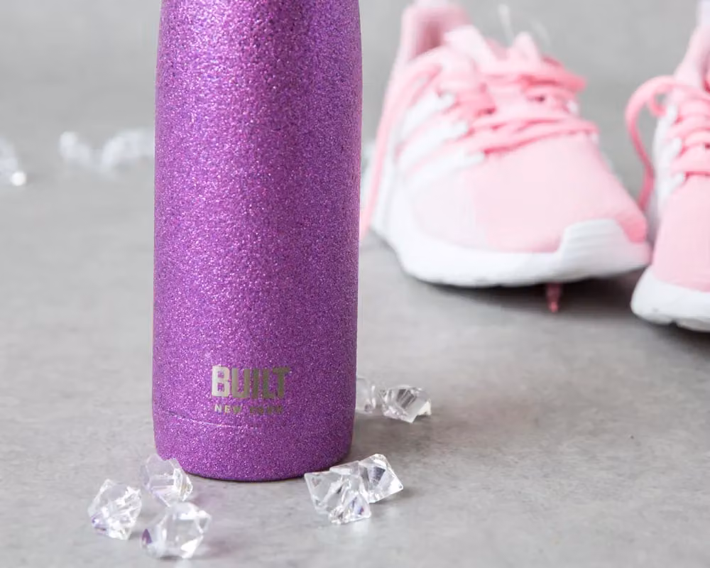 BUILT New York Vacuum Insulated Stainless Steel Leakproof Water Bottle, Purple – 5